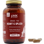 MK Supplements Grass-Fed Beef Heart & Spleen