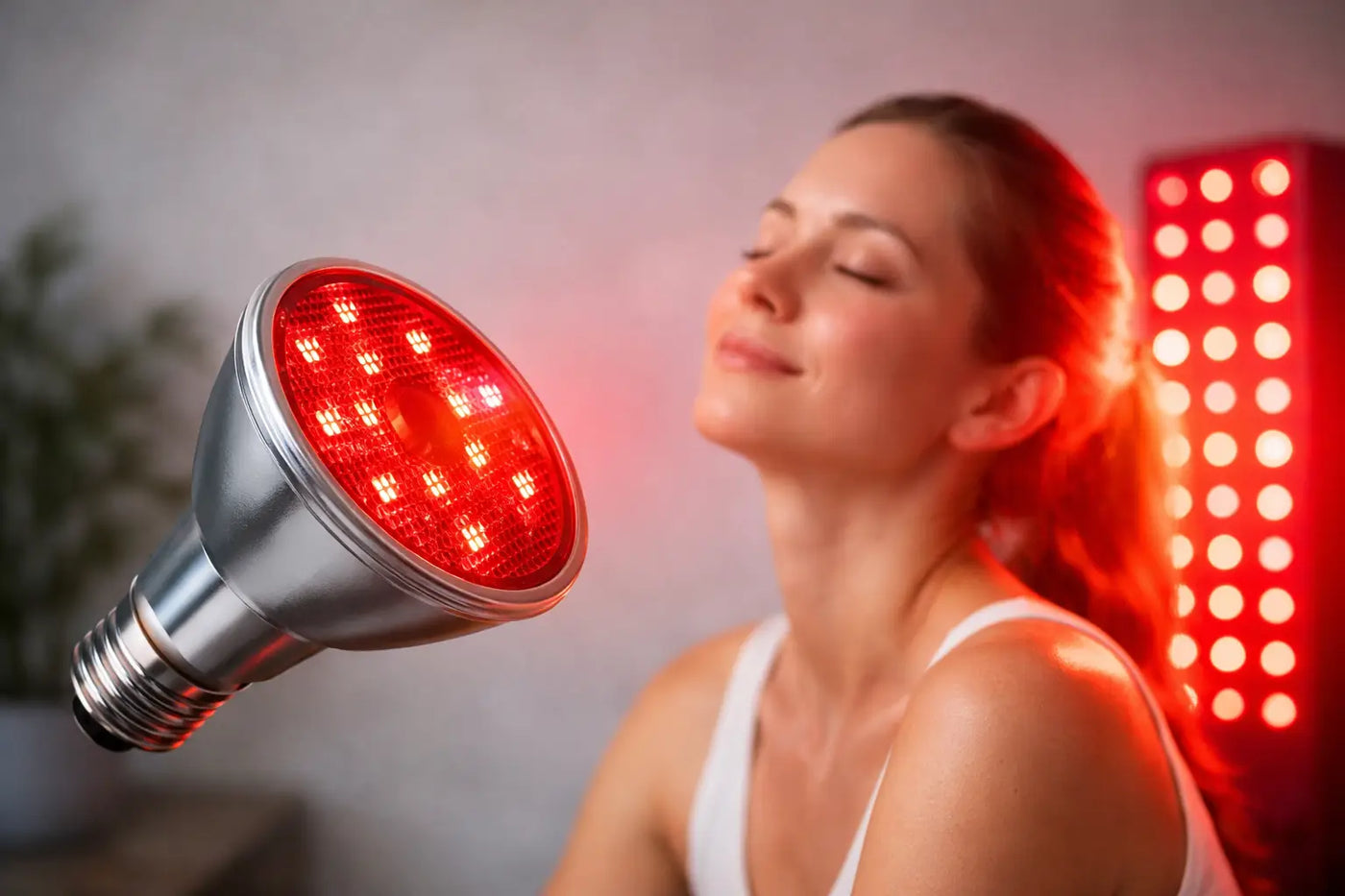 Full Spectrum Red Light Therapy Bulb Benefits