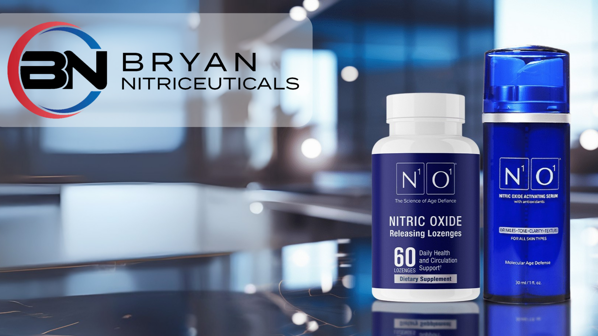 Bryan Nitriceuticals - Nitric Oxide Losenges & Serum