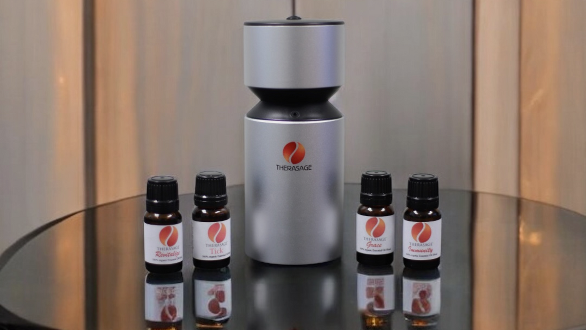 TherAroma Portable Atomizer Essential Oil DIffuser Therasage