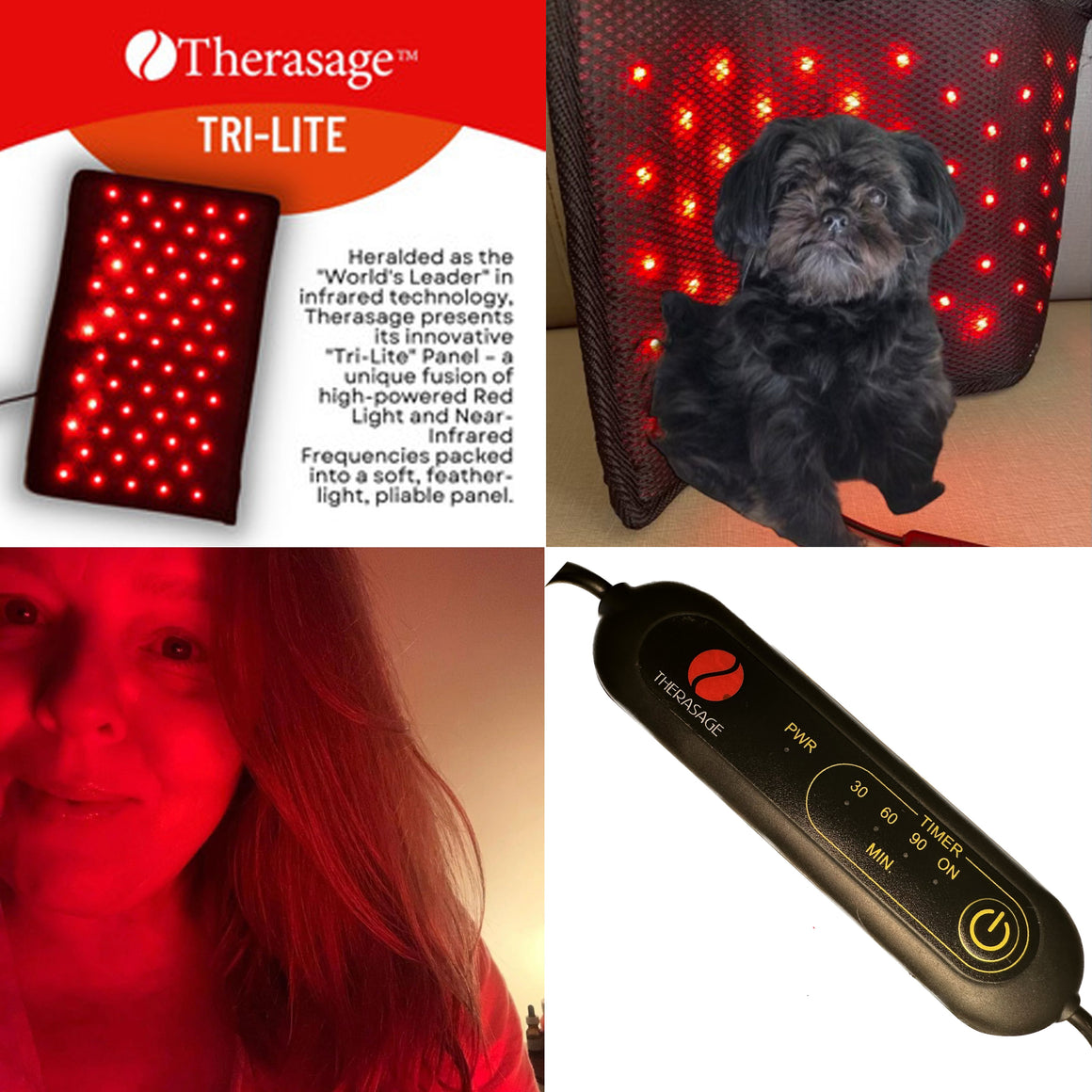 Thera Tri-Lite Red Light Therapy – Therasage