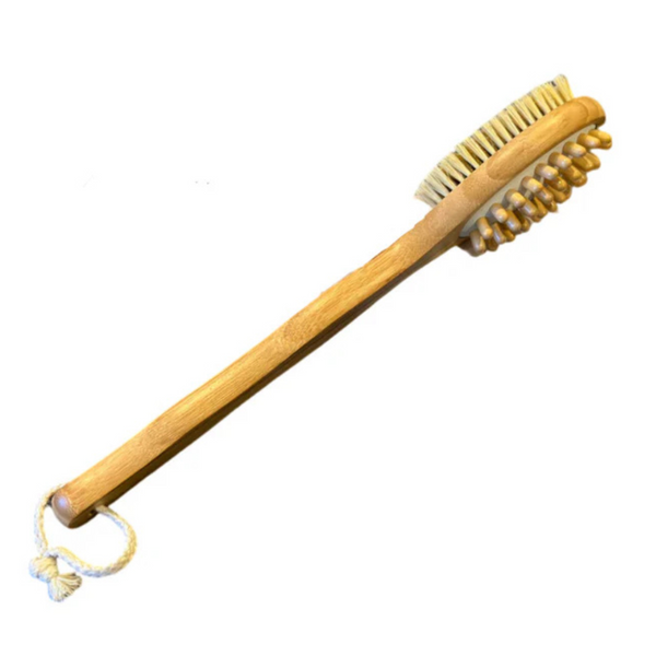 TheraBrush With Copper Bristles - LONG HANDLE (Vegan)