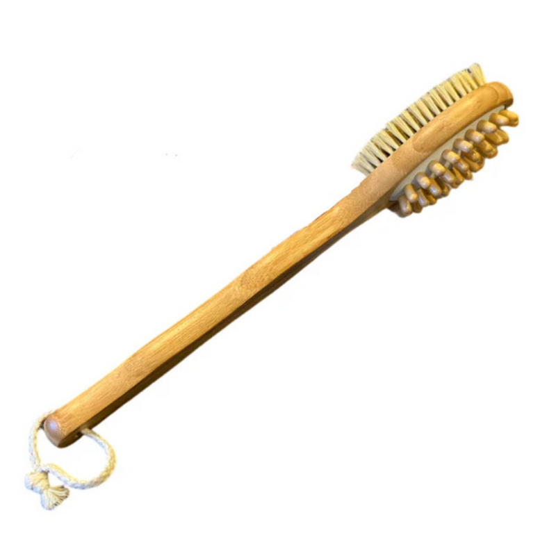 TheraBrush With Copper Bristles - LONG HANDLE (Vegan)