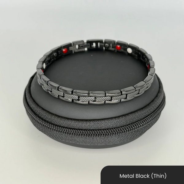 Therasage Bio Bands Metal Infrared Negative Ion Bracelet