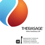 TheraSmile Replacement Brush Heads (2-Pack) (Ships Late January)