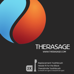 TheraSmile Replacement Brush Heads (2-Pack) (Ships Late January)