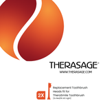 TheraSmile Replacement Brush Heads (2-Pack)