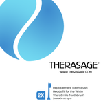 TheraSmile Replacement Brush Heads (2-Pack) (Ships Late January)