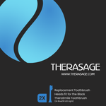TheraSmile Replacement Brush Heads (2-Pack) (Ships Late January)