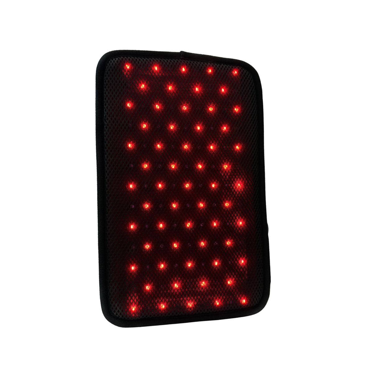 Black Tri-Lite panel with red LEDs illuminated, shown upright on a white background.