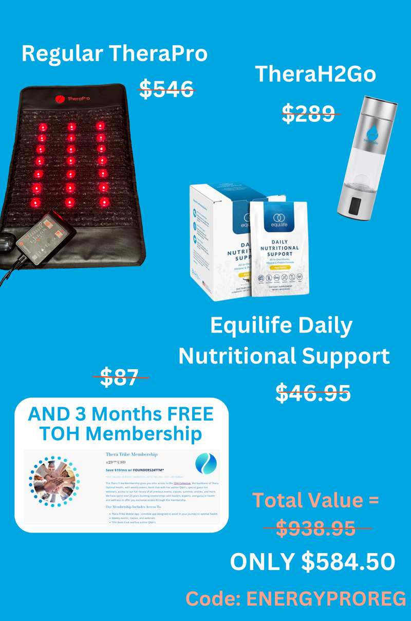 Energy Bundle Regular TheraPro - Get it While You Can! ONLY $584.50 Using Code: ENERGYPROREG