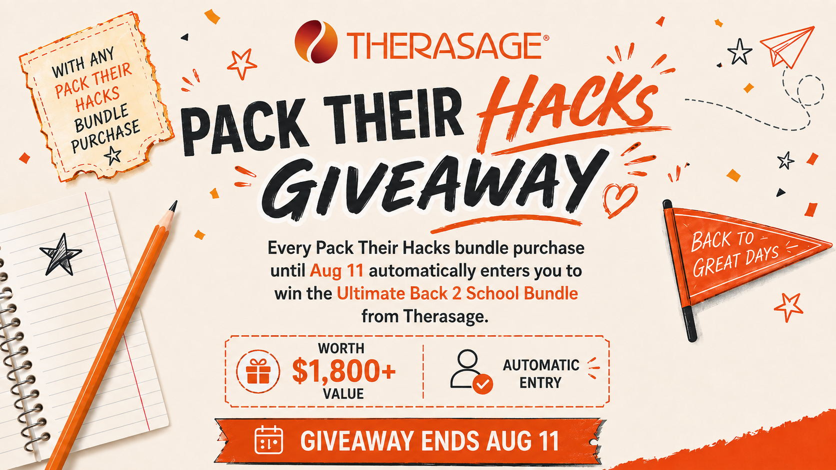 Pack Their Hacks Giveaway