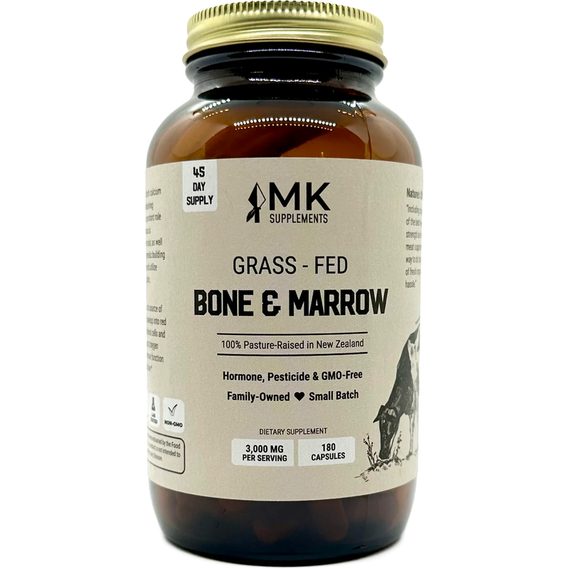 MK Supplements Grass-Fed Beef Bone & Marrow