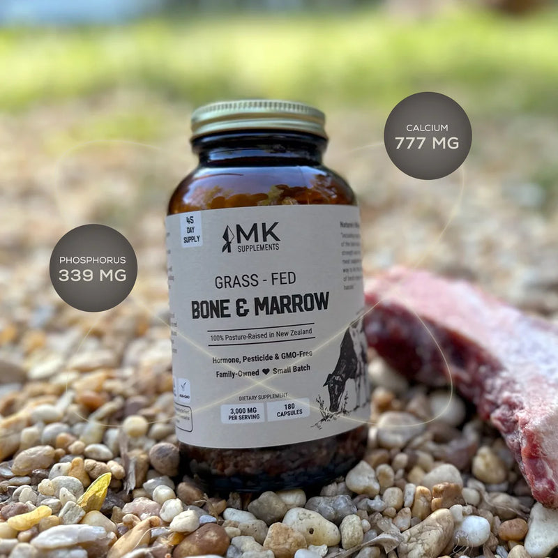 MK Supplements Grass-Fed Beef Bone & Marrow