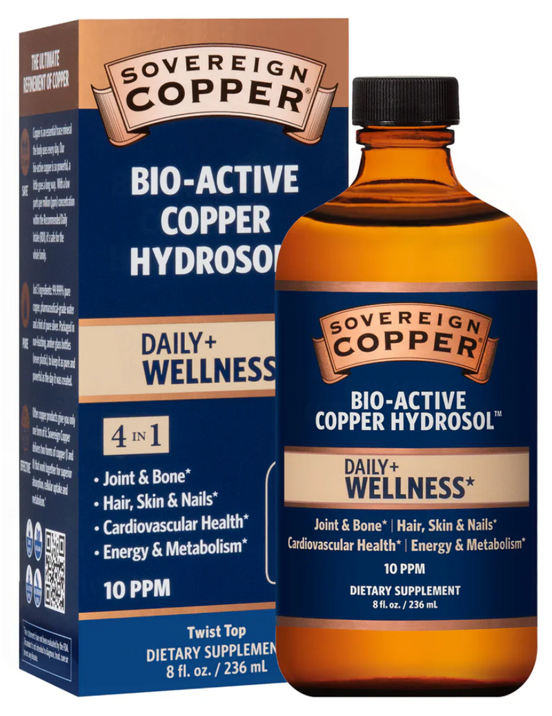 Sovereign Copper - Daily + Wellness (Bio-Active Copper Hydrosol)