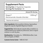 TRU Niagen - Pro 1000 (500mg/60 ct capsules)