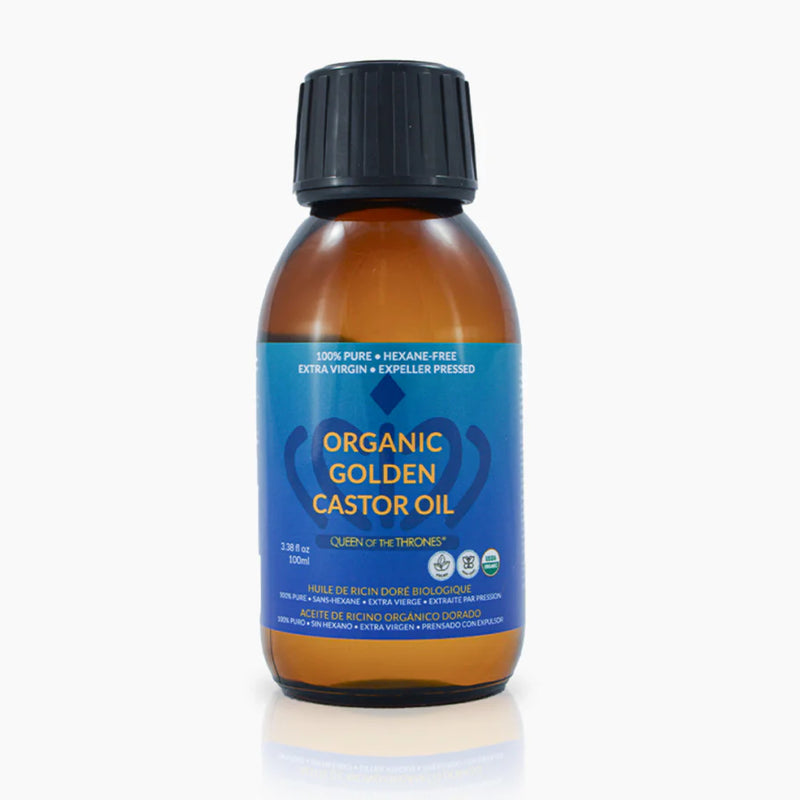 Organic Golden Castor Oil 3.38 oz