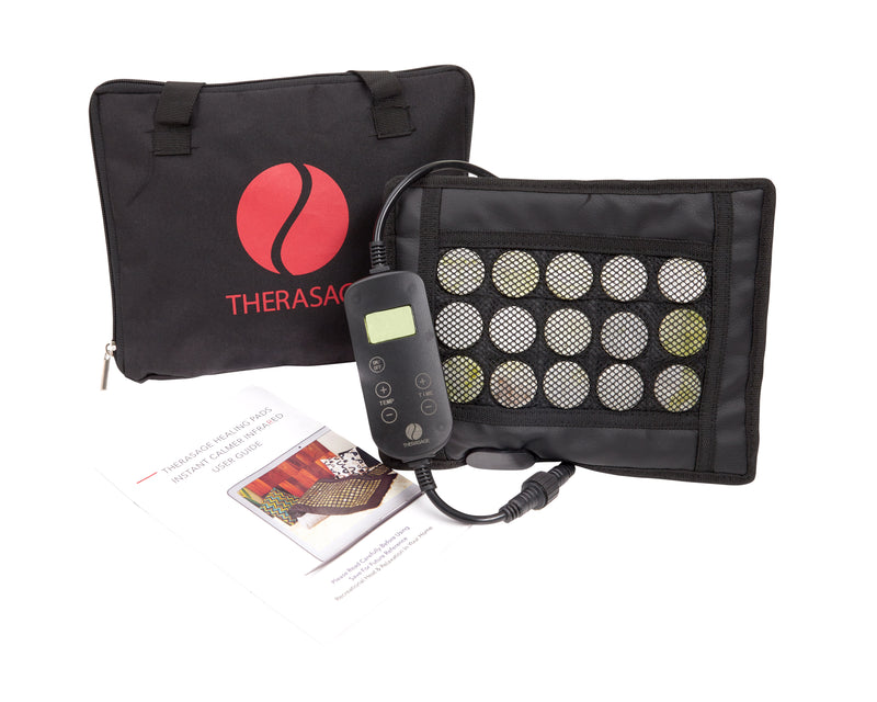 Therasage Full Spectrum Infrared Healing Pad Mini with Controller, Carry Case, and Brochure